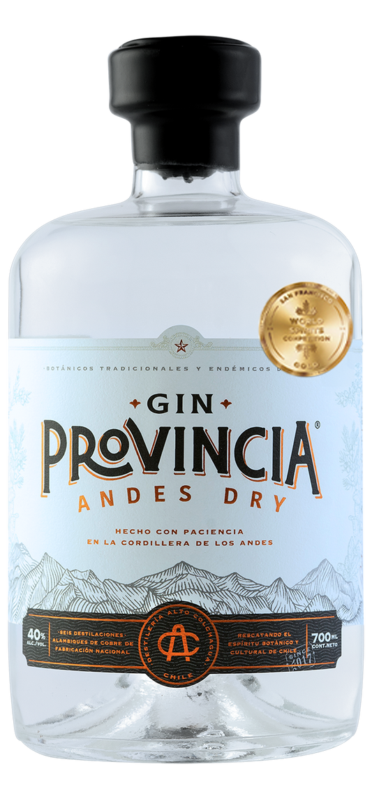 Gin Provincia Andes Dry 700cc 40%