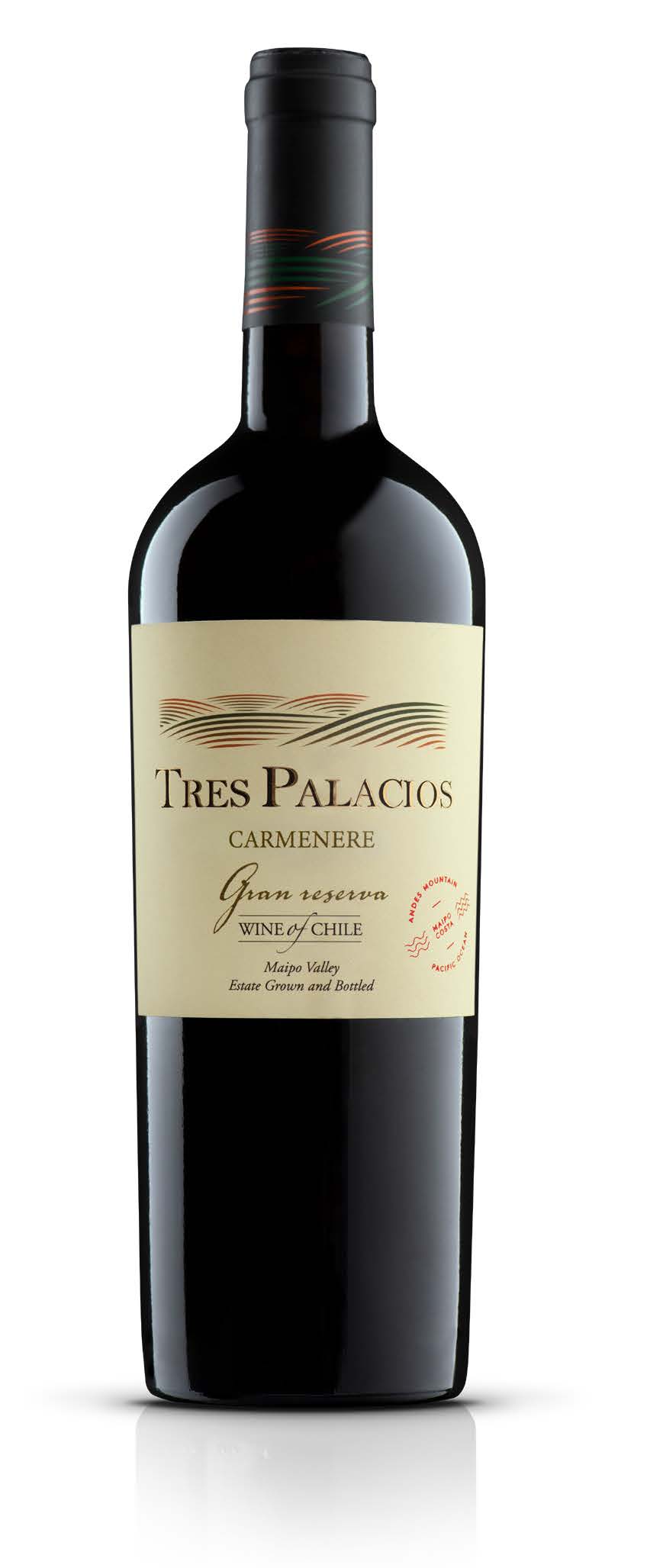 Vino Tinto Tres Palacios Gran Reserva Carménère
