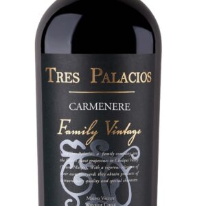 Vino Tinto Tres Palacios Family Vintage Carménère
