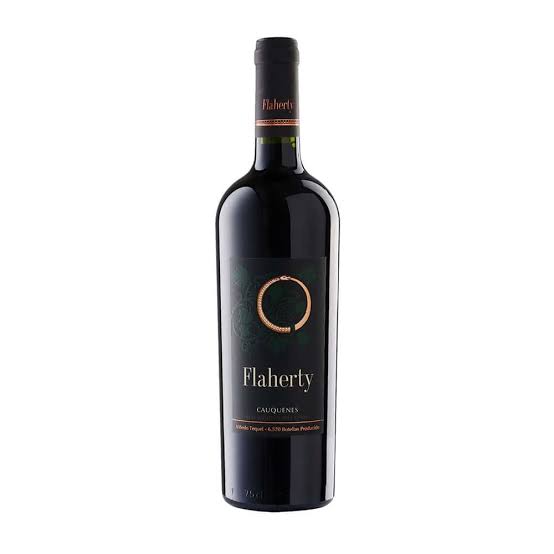 Vino tinto Flaherty Cauquenes